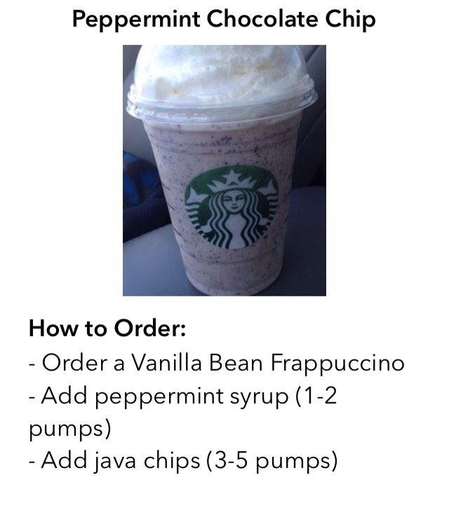 Starbucks Secret Frappes! 👈🏼