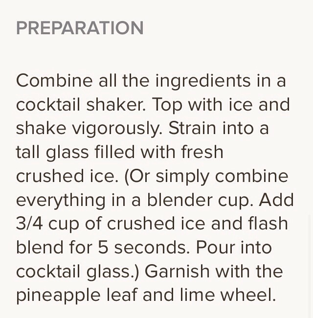 Blue Hawaiian Cocktail! 🏄