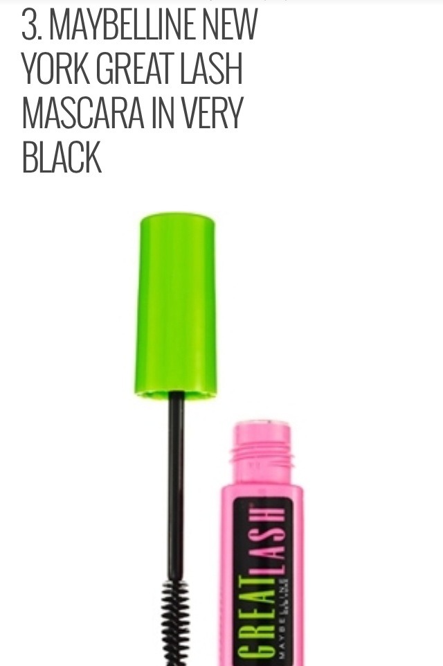 Another mascara that can be found in pretty much every single girl’s makeup bag is the Maybelline New York Great Lash Mascara in Very Black. This iconic pink and green tube is everyone’s go-to!