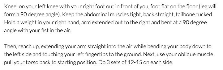 7 Exercises To Lose Your Love Handles 