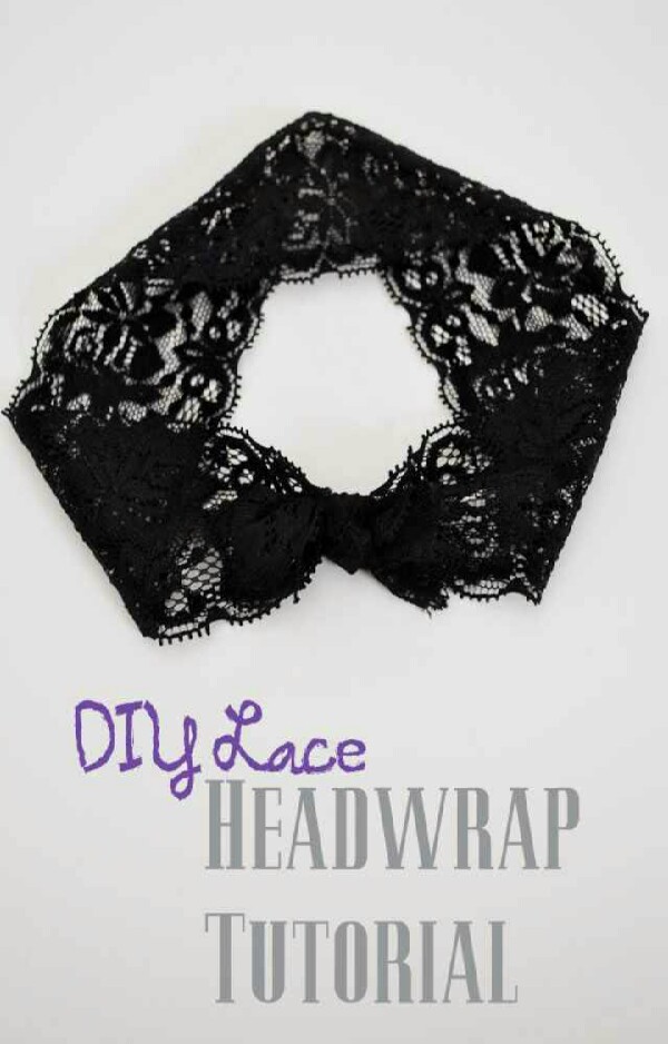 DIY Lace Headwrap!!!