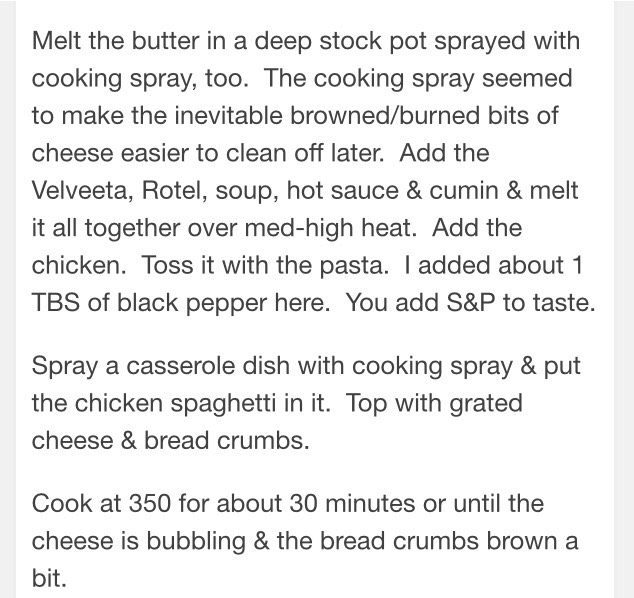 Easy Spicy Southern Chicken Spaghetti 🍝🐔