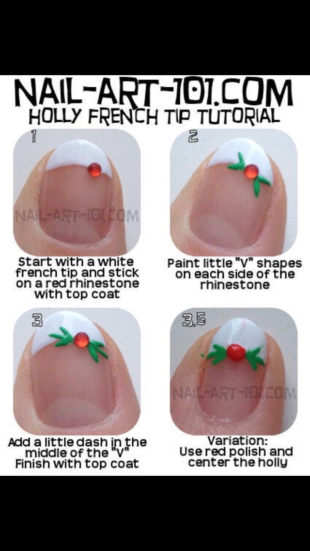 15 Adorable Winter Nail Tutorials