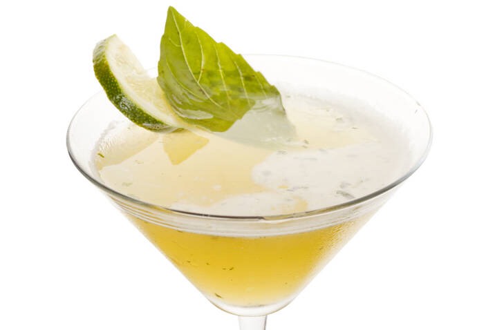 Lemon Basil Martini

This cocktail is a light and refreshing twist on a traditional martini. A lemon basil martini is a great way to kick off any spring celebration! Serve in a chilled martini glass garnished with a lemon twist.