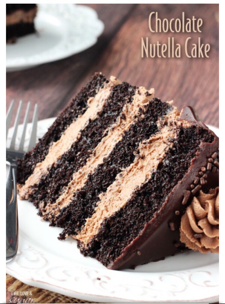 Chocolate Nutella Cake!