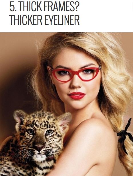 Makeup Tricks For Girls That Wear Glasses