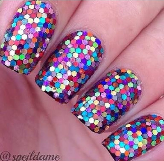 Easy Glitter Gradient