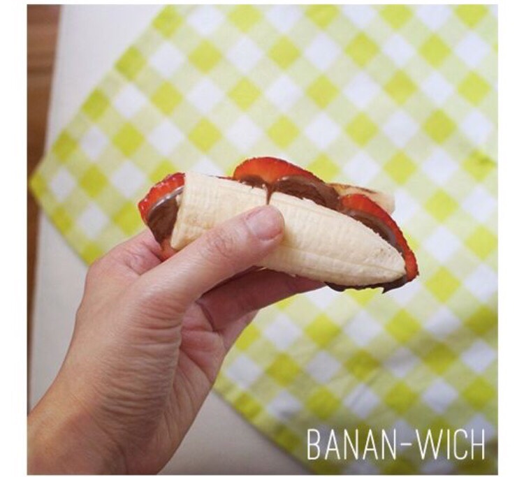 Banana Breakfast Ideas With Nutella 