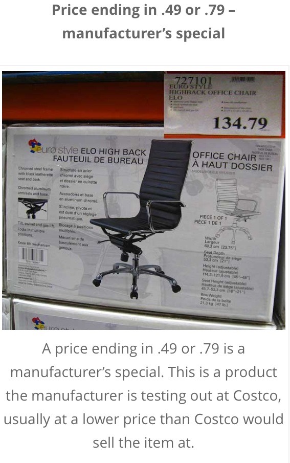 Some Costco Pricing "secrets"! ⓣ