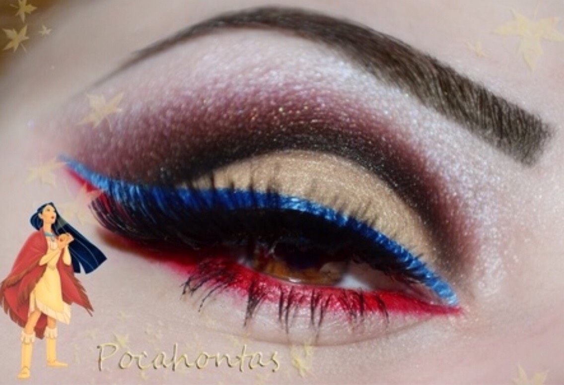 Inspired Eyes Makeup By Disney Princess 