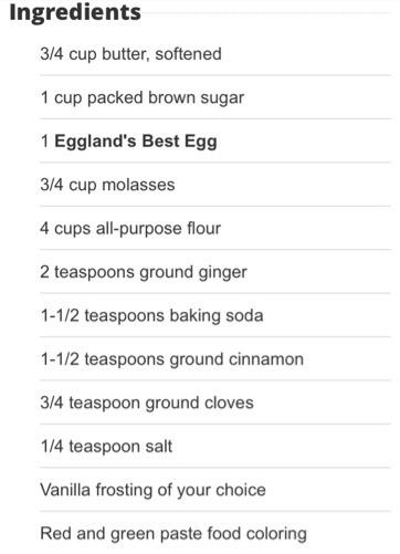 Gingerbread Cookies