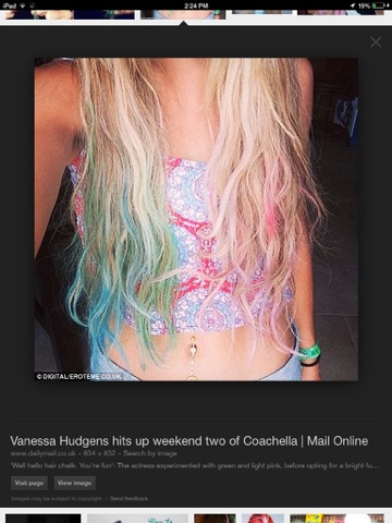 Hair Chalking For All Hair Colors✨