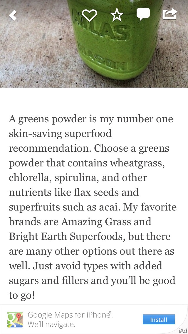 9 Skin Saving Super Foods