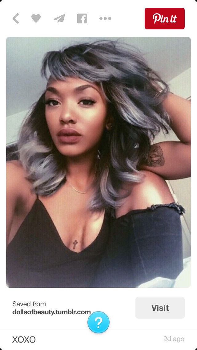Dyed Hair on Dark Skin Girls / Colored Hair on Darker Skin