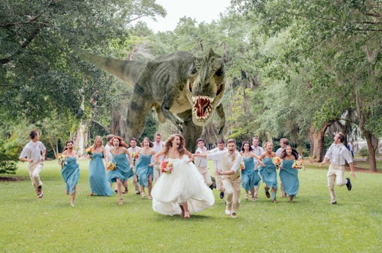 Running from danger