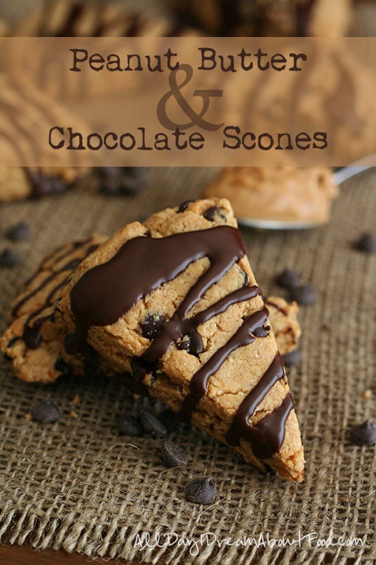 Peanut Butter & Chocolate Scones – Low Carb and Gluten-Free❤️💕
