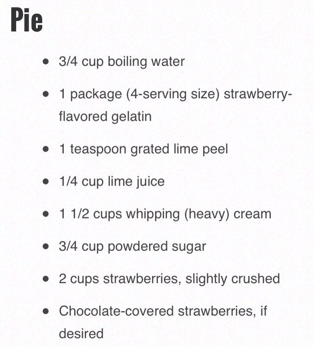 Fluffy strawberry pie with pretzel crust