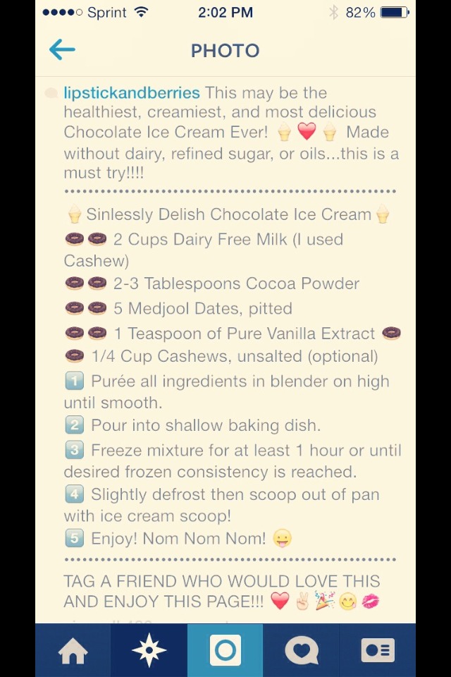 Healthy Chocolate Icecream