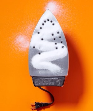 Salt as Iron Cleaner
Eliminate sticky residue from an iron. Run the hot iron (no steam) over plain paper sprinkled with salt.