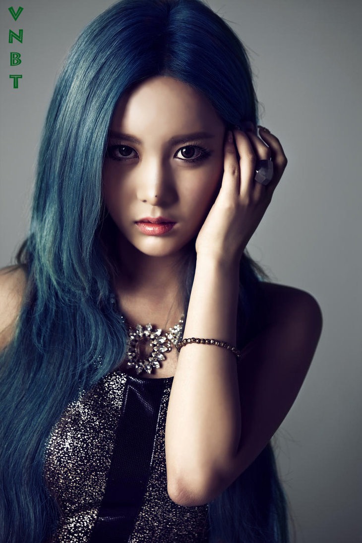 Beautiful Blue Hair