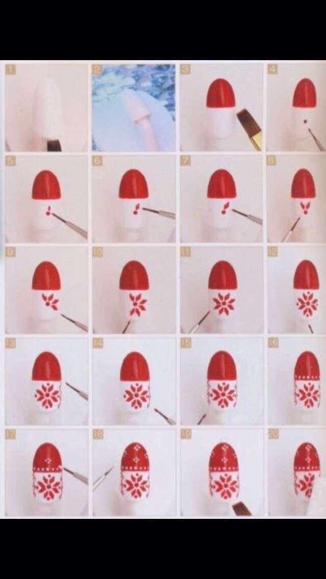 15 Adorable Winter Nail Tutorials