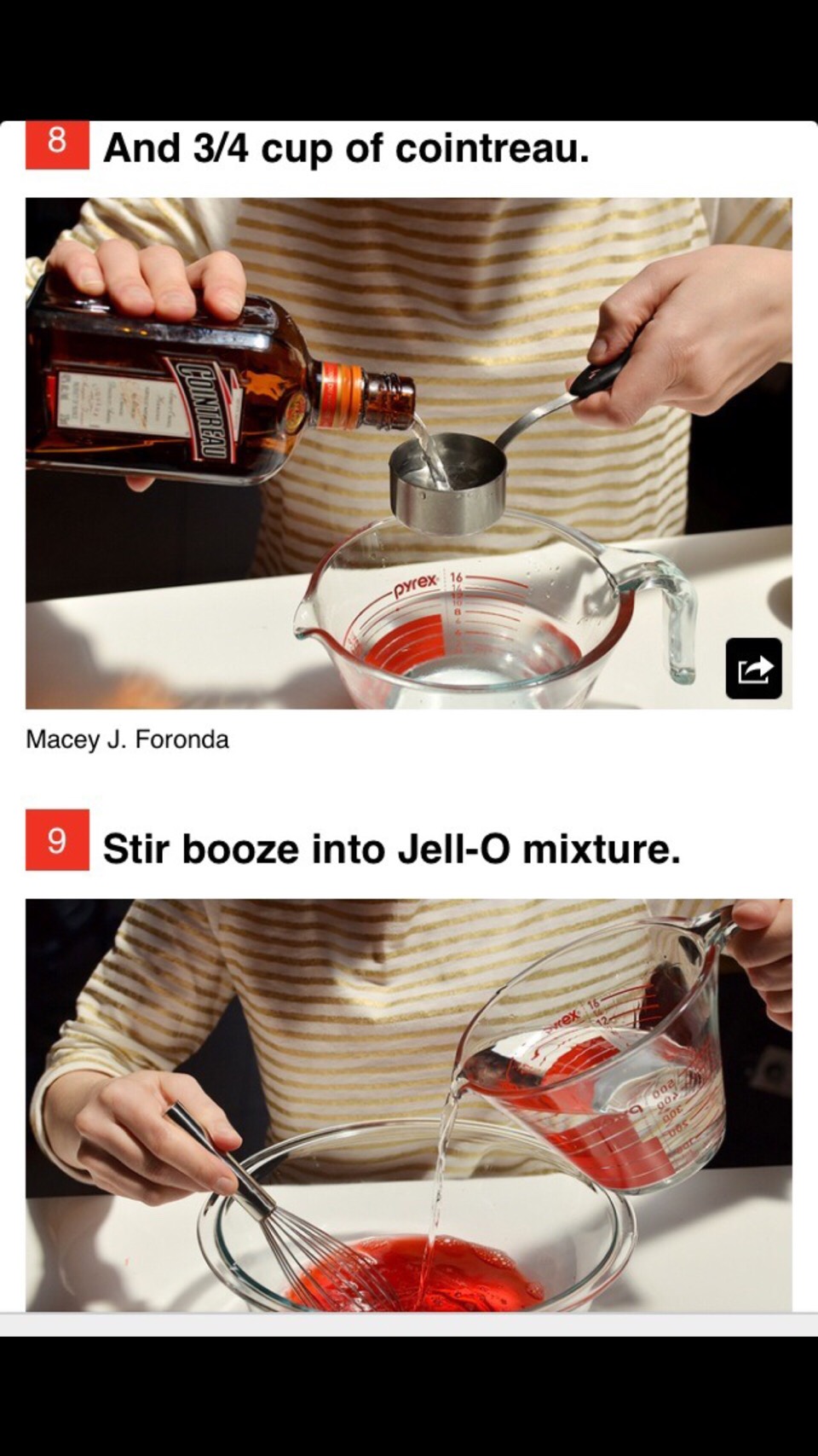 Strawberry Margarita Shot