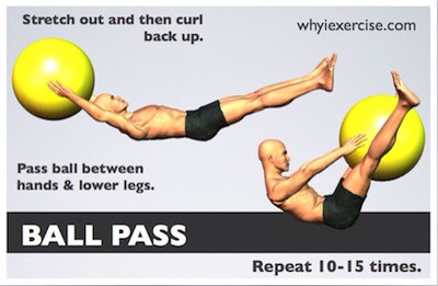 Simple & Effective Exercise Ball Moves