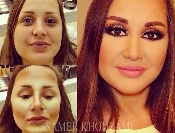 Contouring On Different Face Types