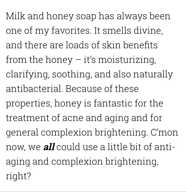 Milk & Honey Soap