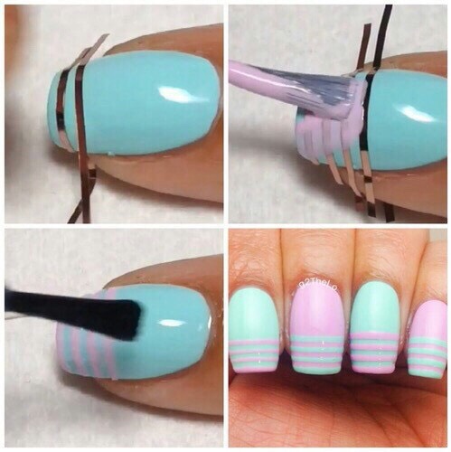 Super Easy & Girly Nail Art DIYs! 