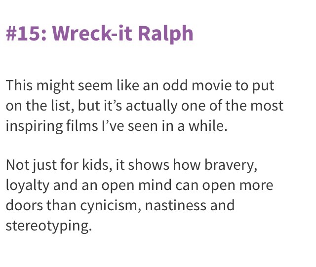 👍 18 Awesome Movies That Will Inspire You