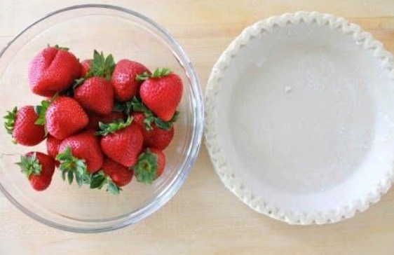 Cute Homemade Strawberry Pie