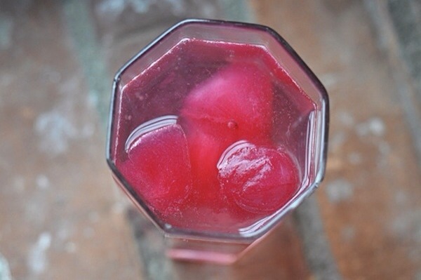19. Freeze fruit juice and add it to seltzer water.

So good.


