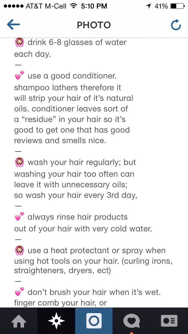 Even more hair tips