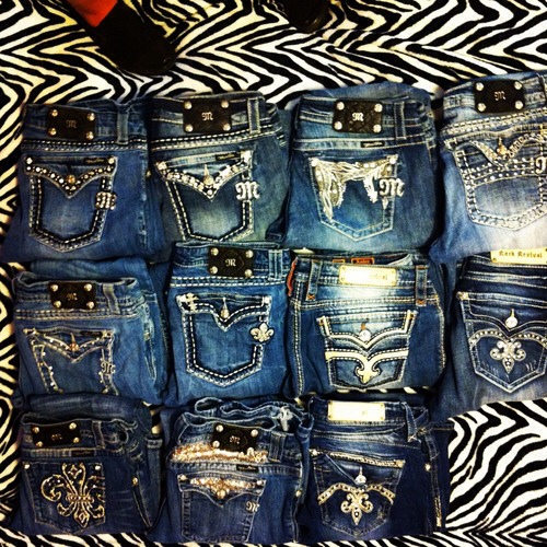 Miss me jeans always make your outfit stand out. Everyone will want to know where you got you're outfit.!