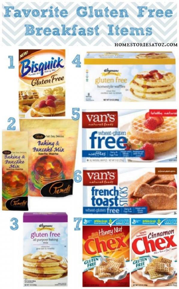 all these products are the best to have in your house for gluten free meals