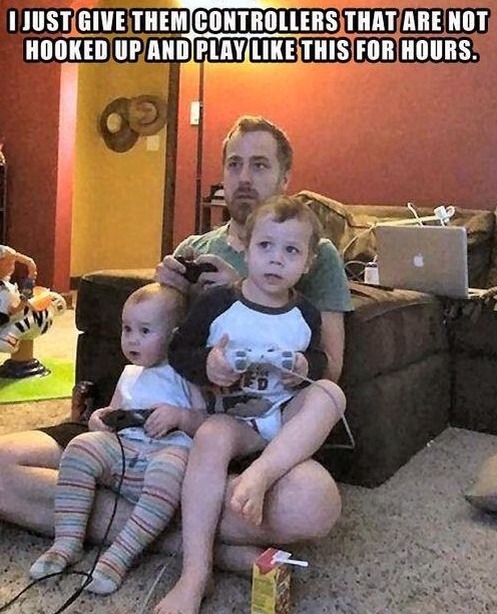34. For the gamer parent…