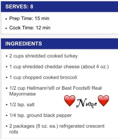 Turkey And Cheese Turnover 