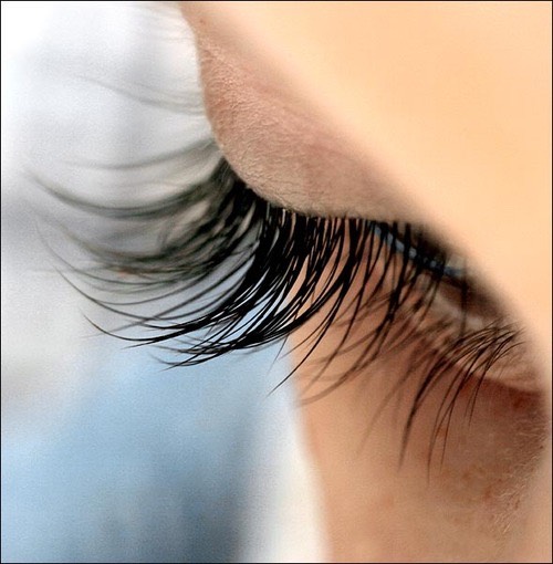 apply to your lashes every night and wash off in the morning!
