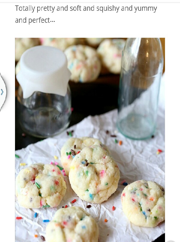 Gooey Butter Funfetti Cookies! 
