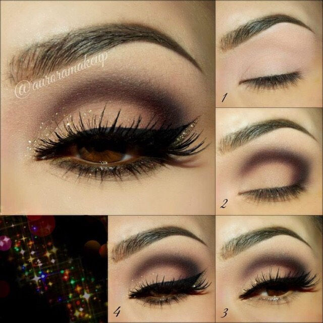 Brown Toned Glam Makeup