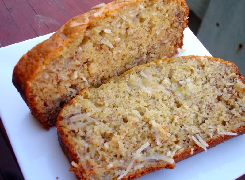 COCONUT & BANANA BREAD RECIPE π