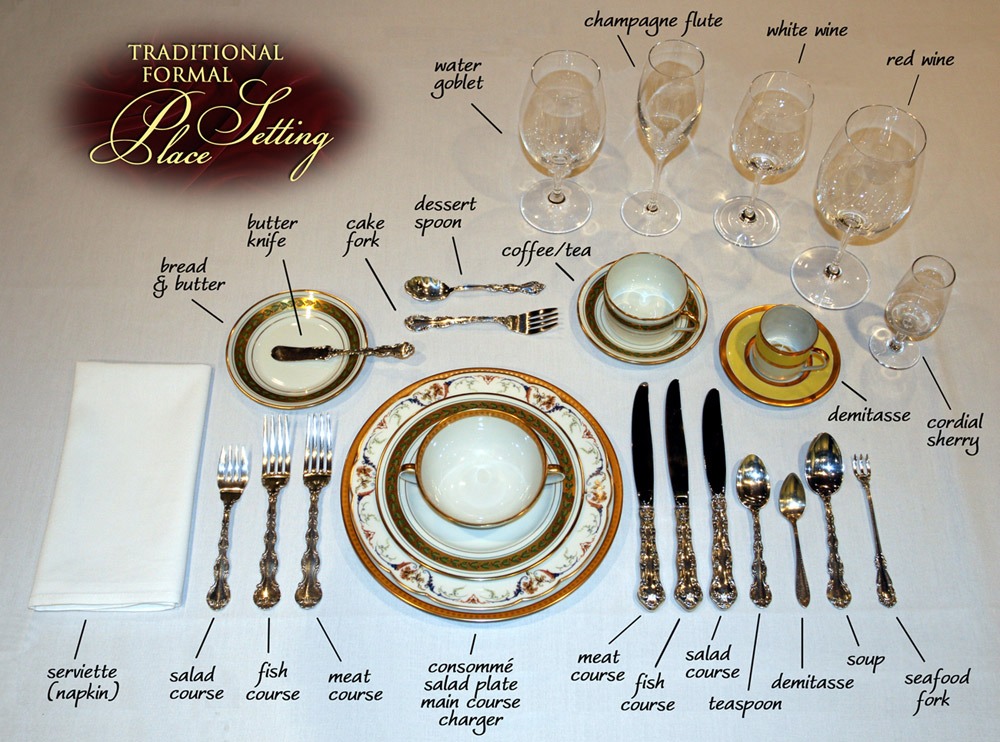 Royal Table Setting