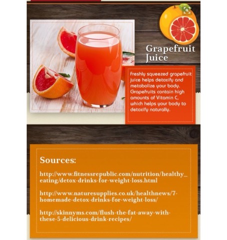 Homemade Detox Drinks For Weight Loss 