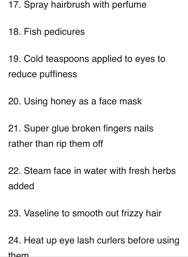 Top 50 Tips And Easy Tricks In Homemade Beauty 