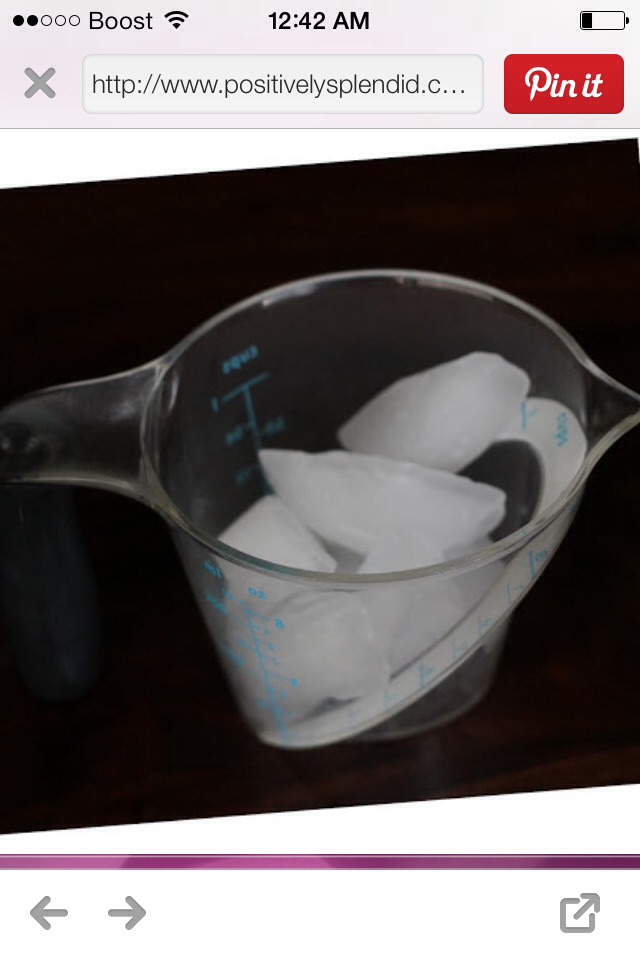 Step 3: ice 