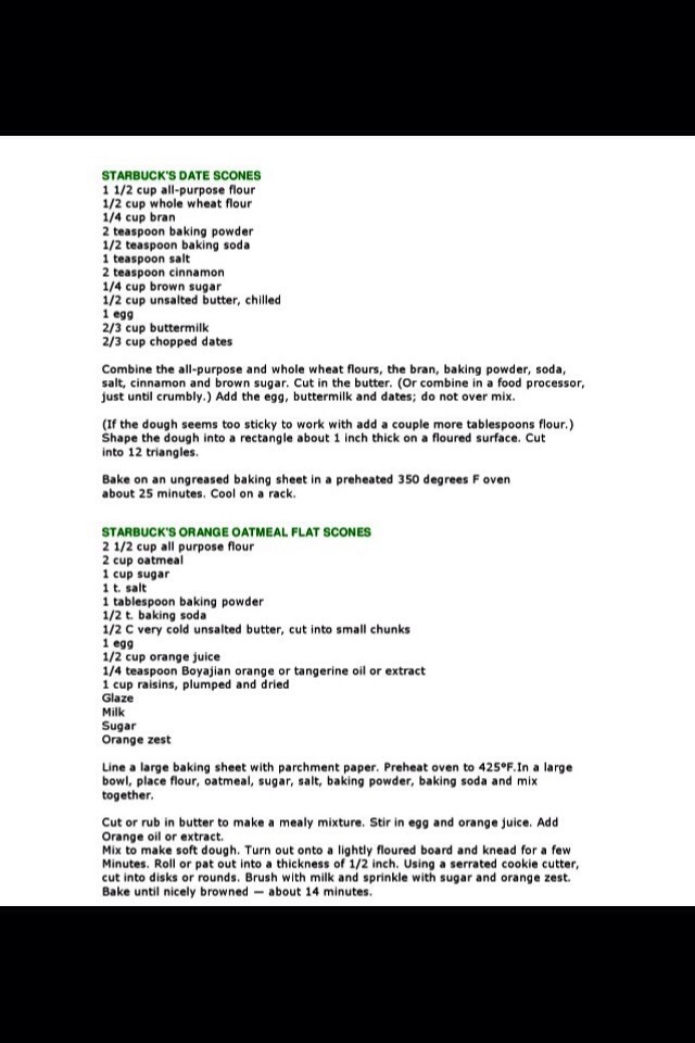 DIY Starbucks Recipes!!!! 