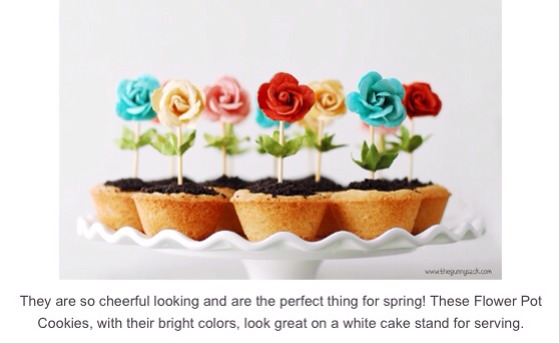 Flower Pot Cookie Cake 🌼🌺🌸