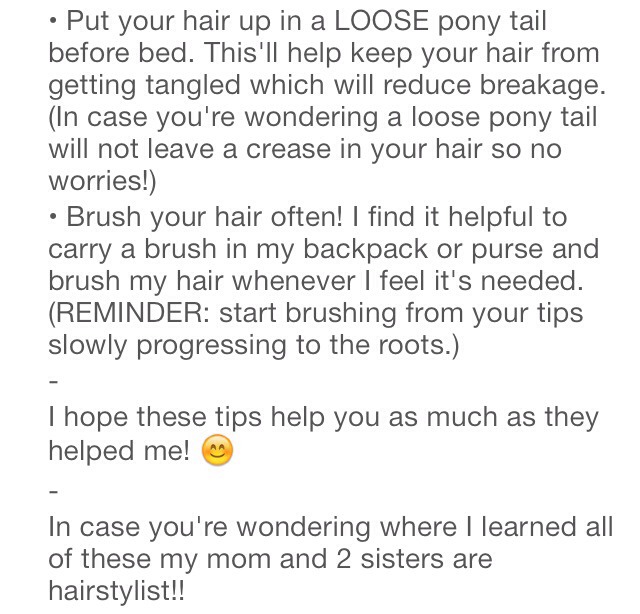 How To Get Long Hair Fast! 💕
