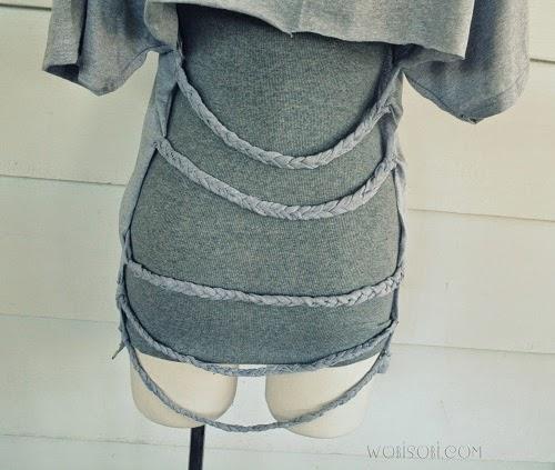 Back Braided Tee - DIY